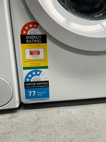 Second hand 7.5kg Front Loader Washing Machine with 6 Motion Direct Drive WD1275TC5W - Second Hand Appliances Geebung